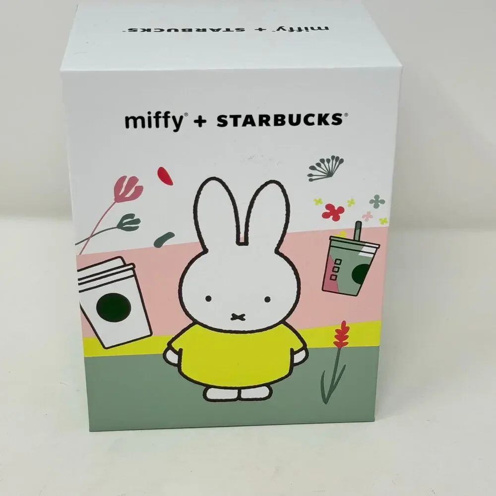 Starbucks x Miffy 2026 Ceramic Mug With Lid‎ New In Box Collectible Bunny Cup